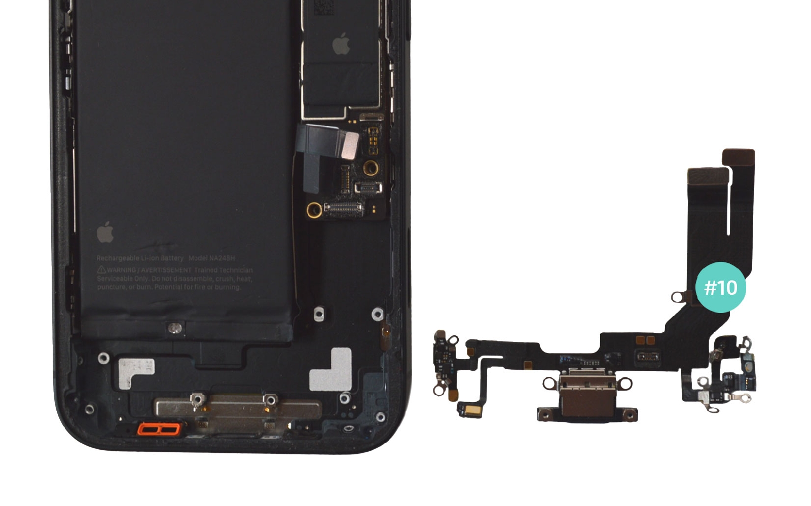 Guide de réparation sur iPhone 16e photo 4