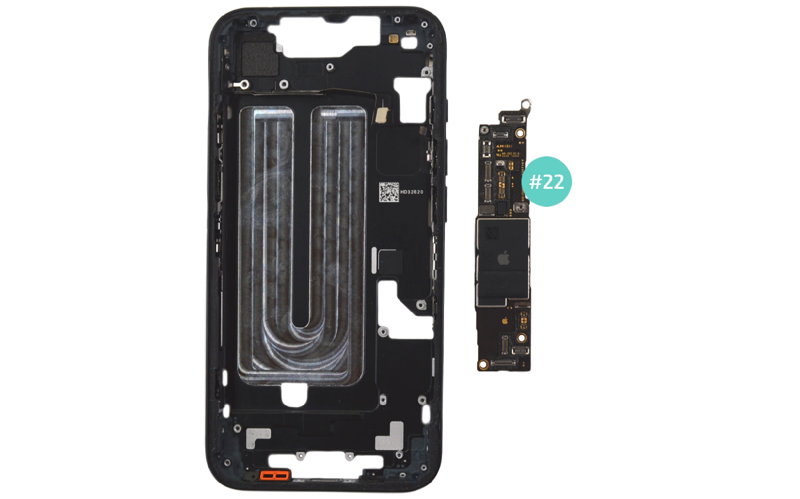 Guide de réparation sur iPhone 16e photo 2