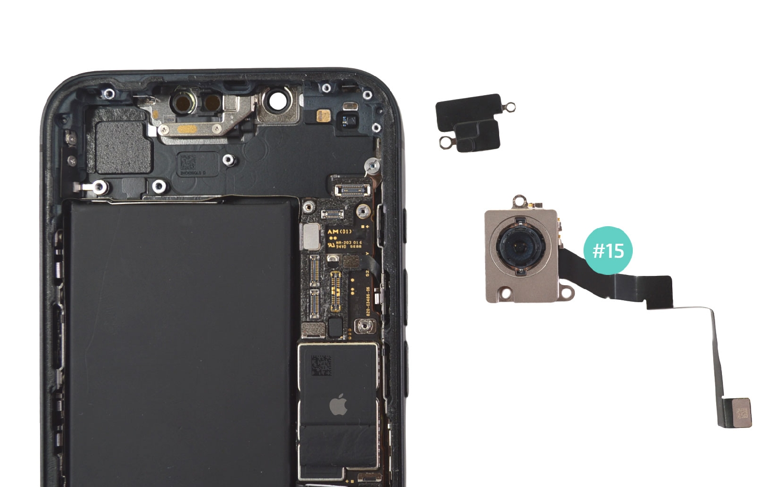 Guide de réparation sur iPhone 16e photo 4