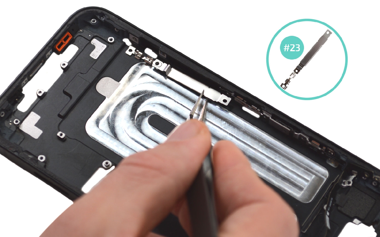 Guide de réparation sur iPhone 16e photo 3