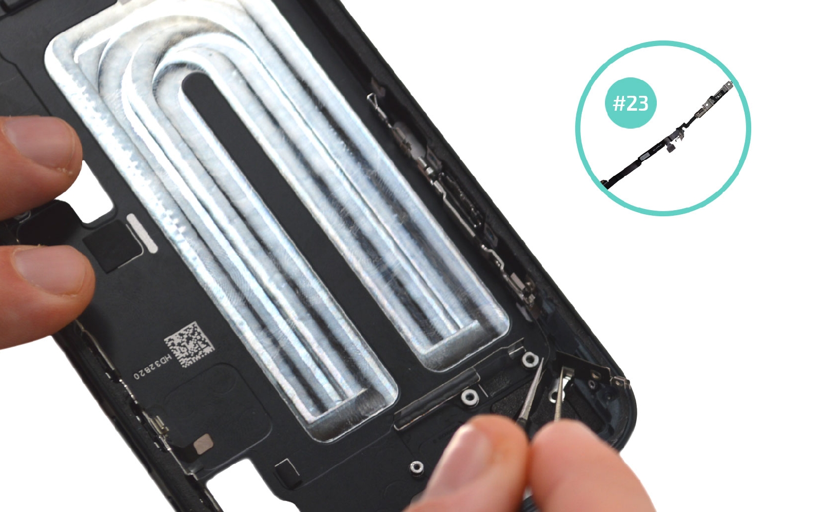 Guide de réparation sur iPhone 16e photo 4