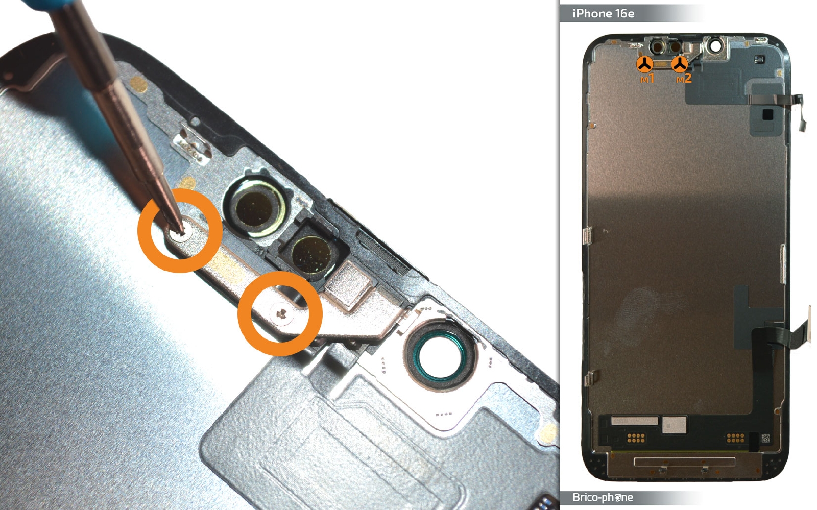 Comment changer l'écran sur iPhone 16e photo 1