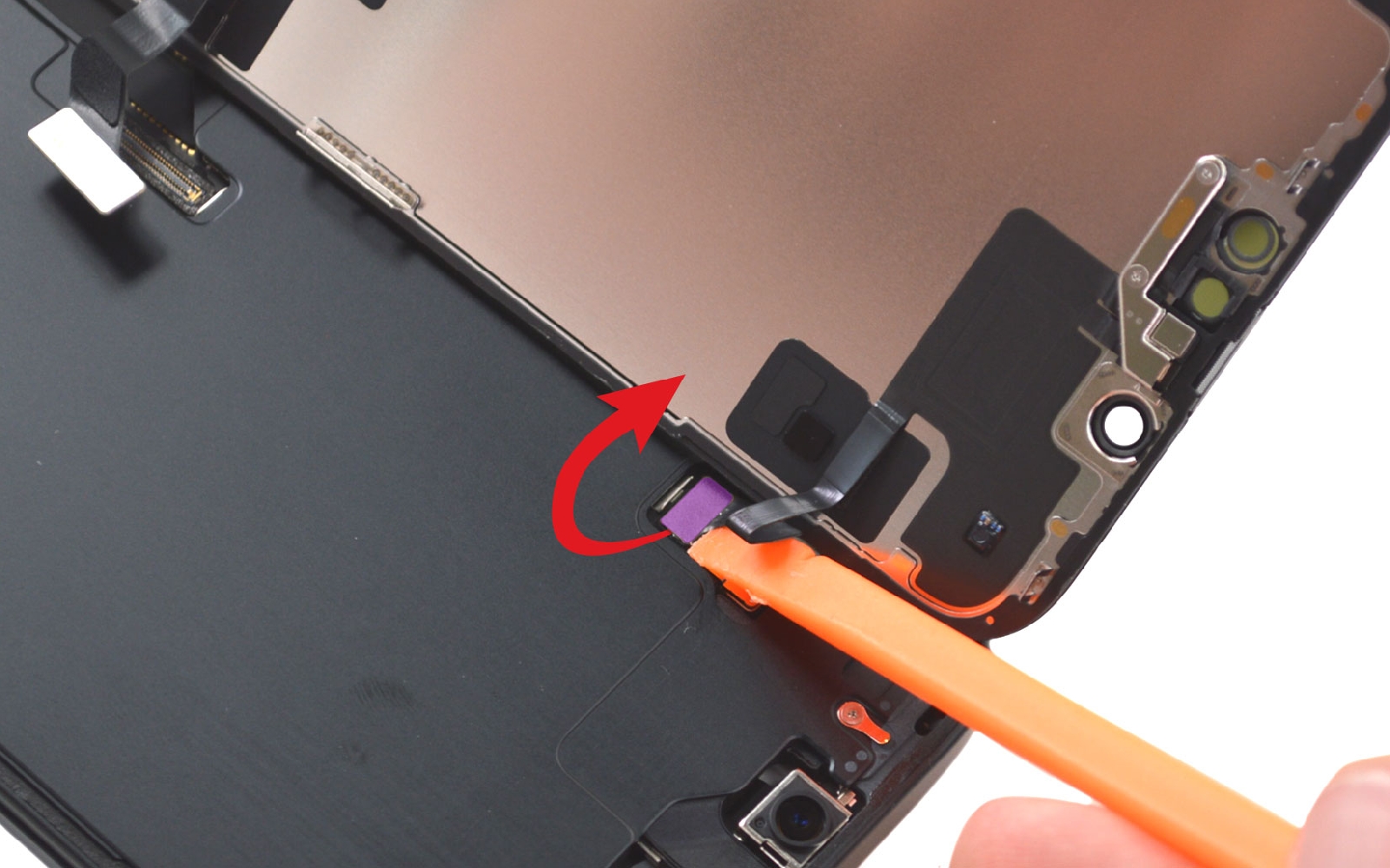 Comment changer l'écran sur iPhone 16e photo 4