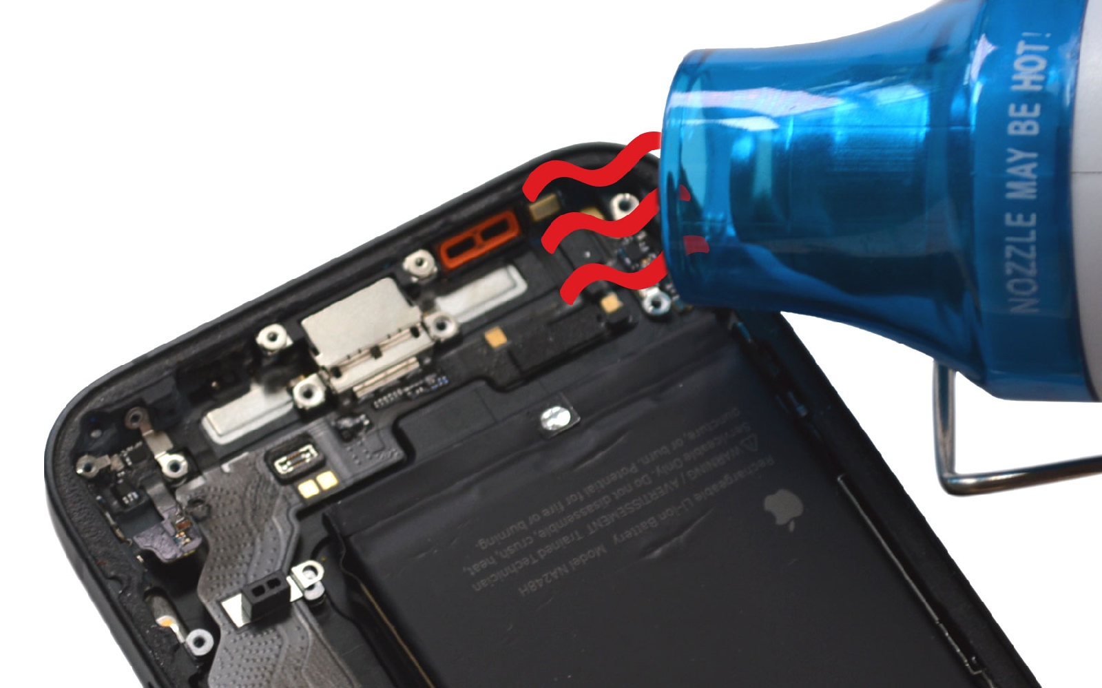 Comment changer le connecteur de charge  sur iPhone 16e photo 2