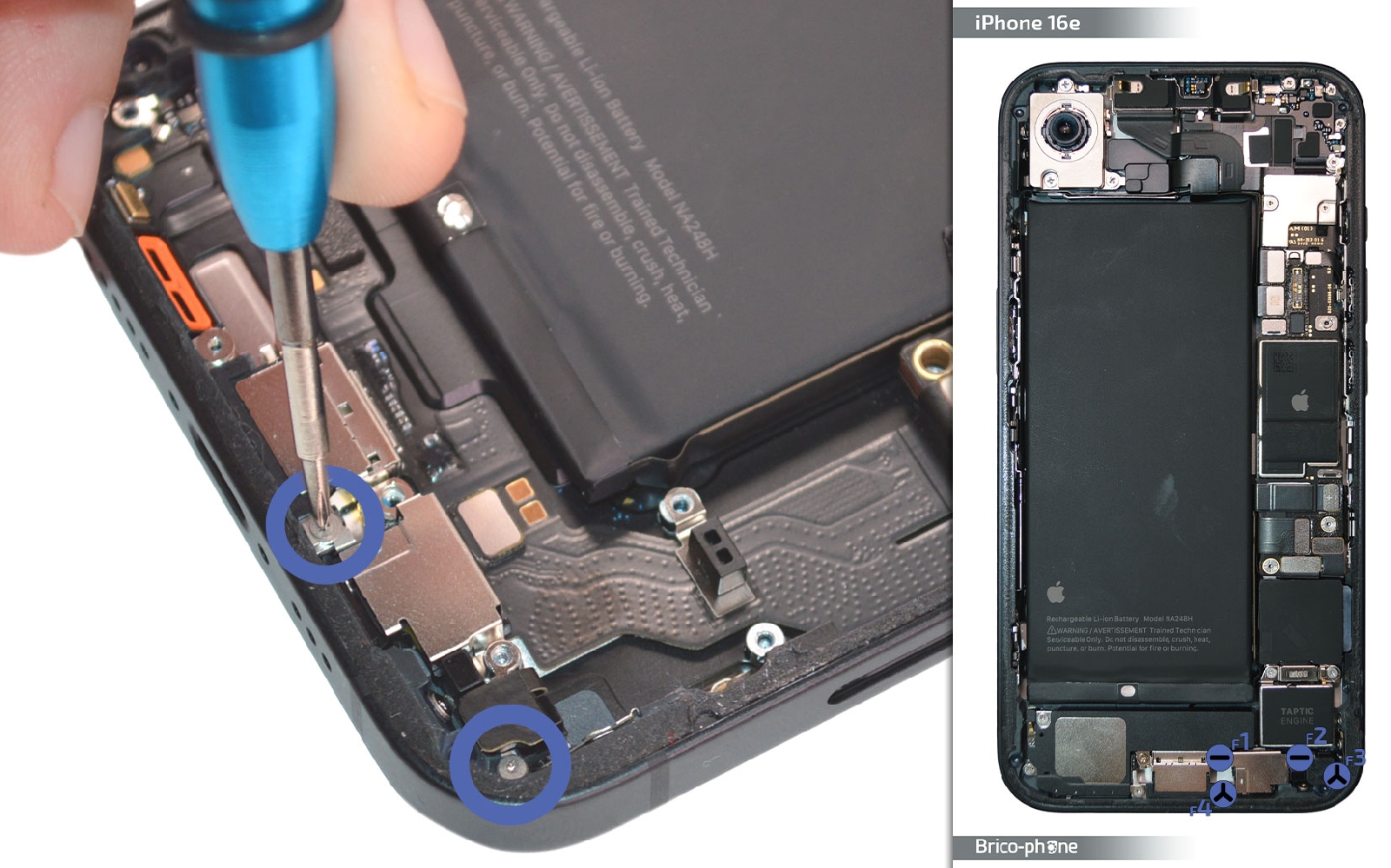 Comment changer le connecteur de charge  sur iPhone 16e photo 2