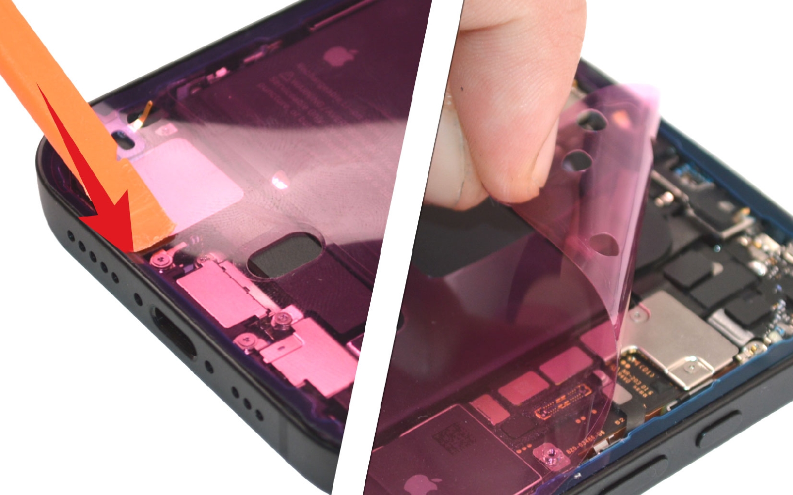 Comment changer la batterie sur iPhone 16e photo 3