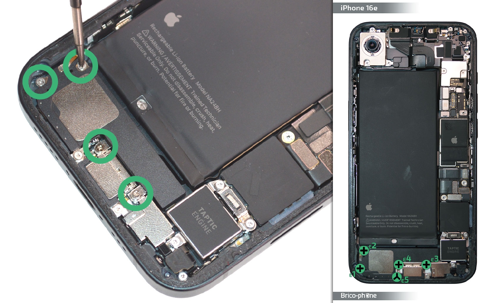 Comment changer le haut-parleur externe sur iPhone 16e photo 1