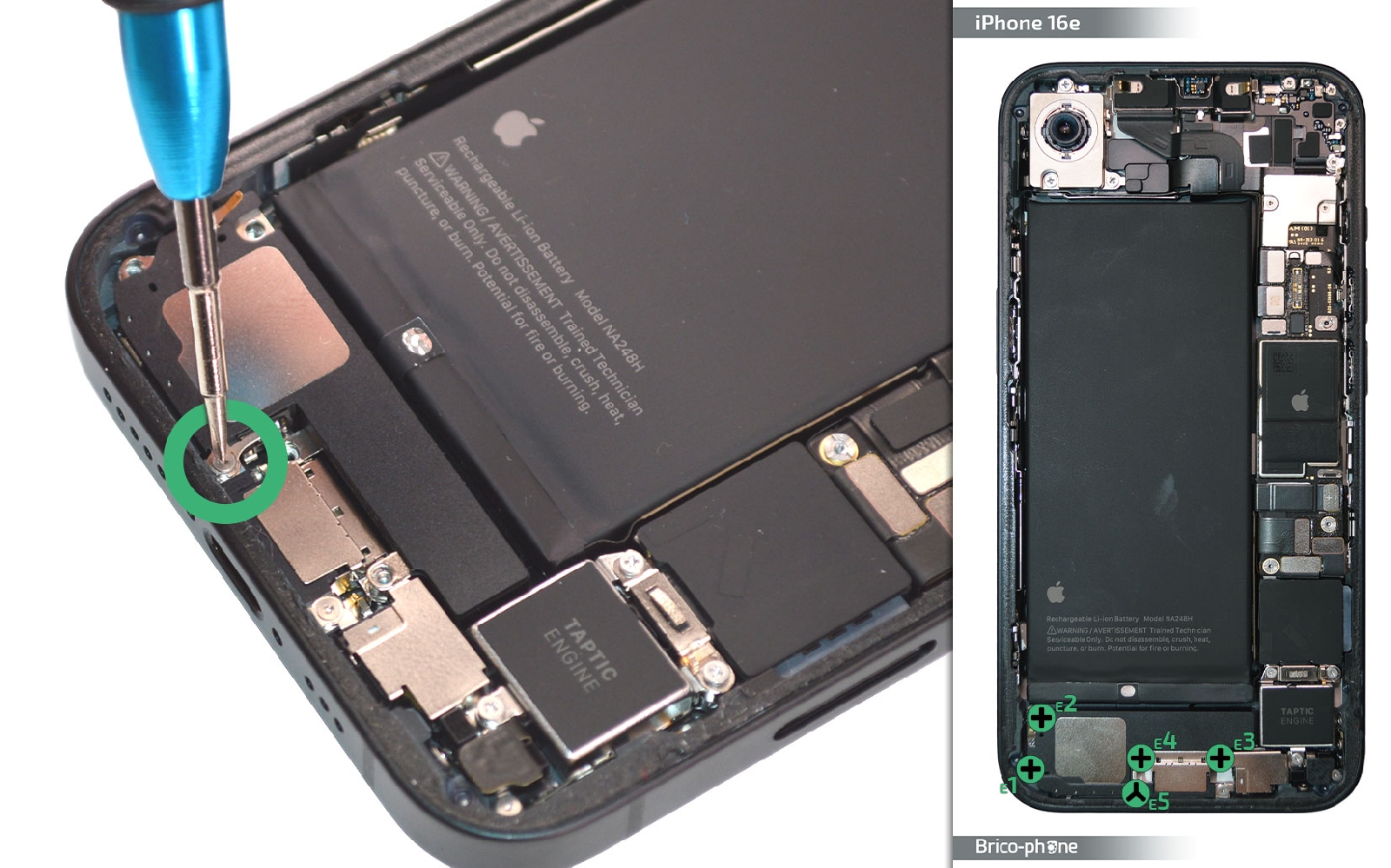 Comment changer le haut-parleur externe sur iPhone 16e photo 2