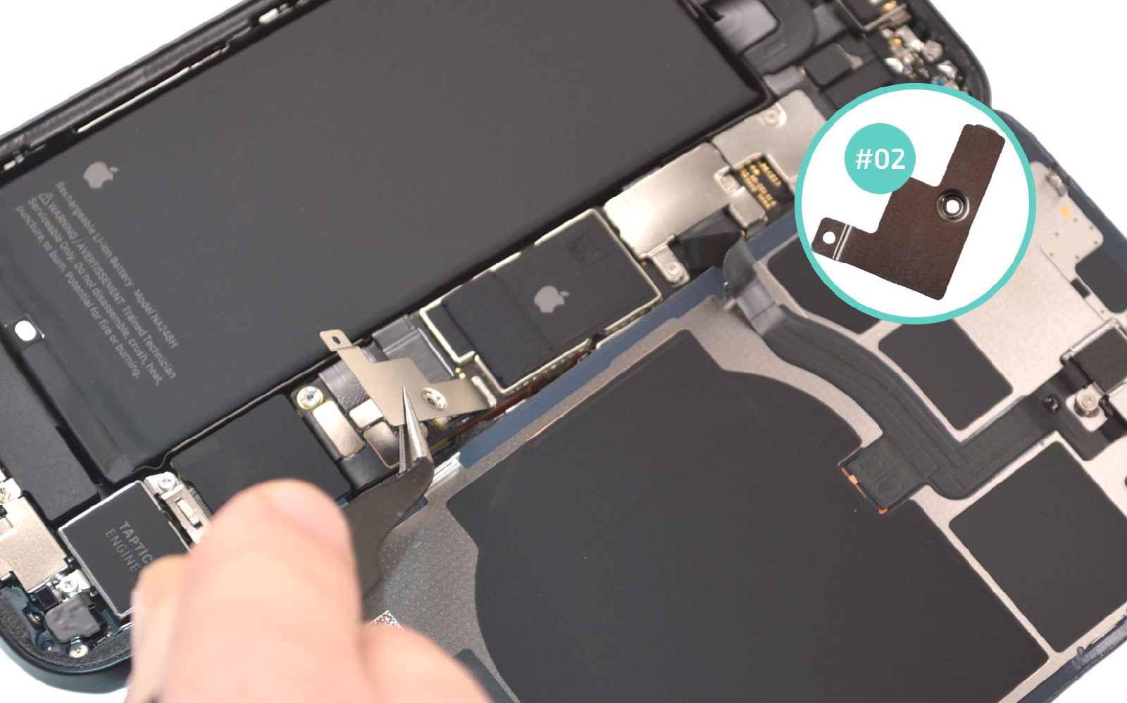 Comment changer le haut-parleur externe sur iPhone 16e photo 2