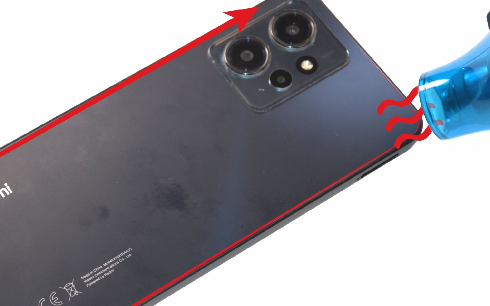 Guide de réparation sur Redmi Note 12 (4G) photo 1