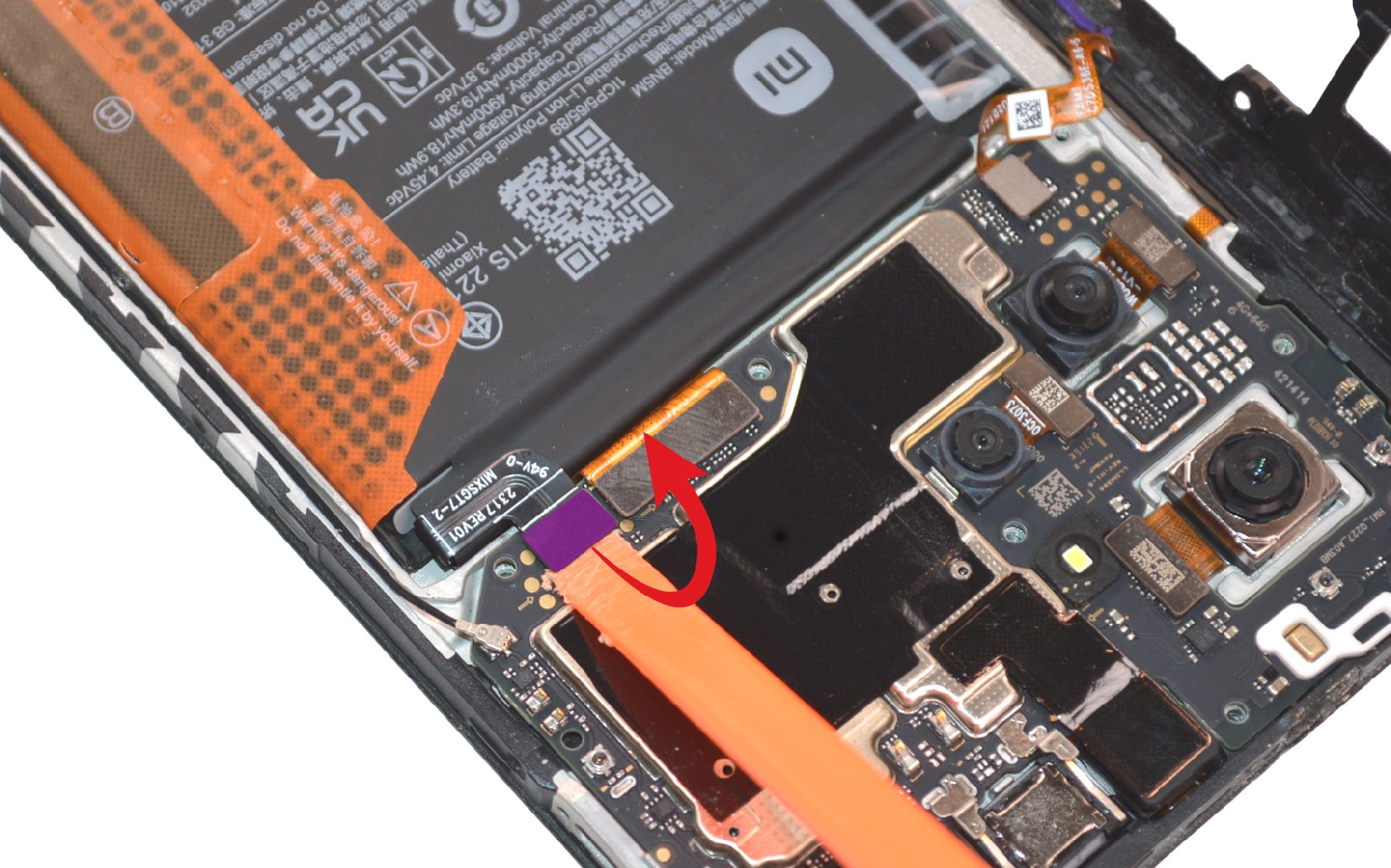 Comment remplacer le bloc écran sur Redmi Note 12 (4G) photo 3