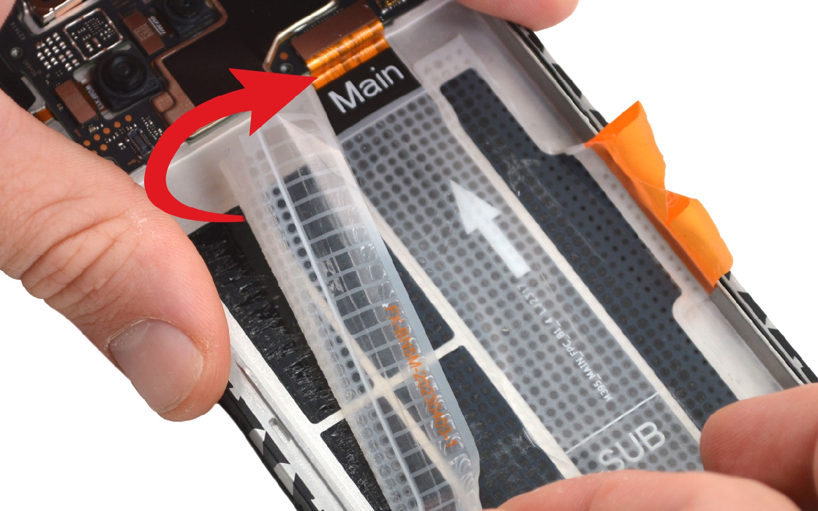 Comment changer la batterie sur Redmi Note 12 (4G) photo 4