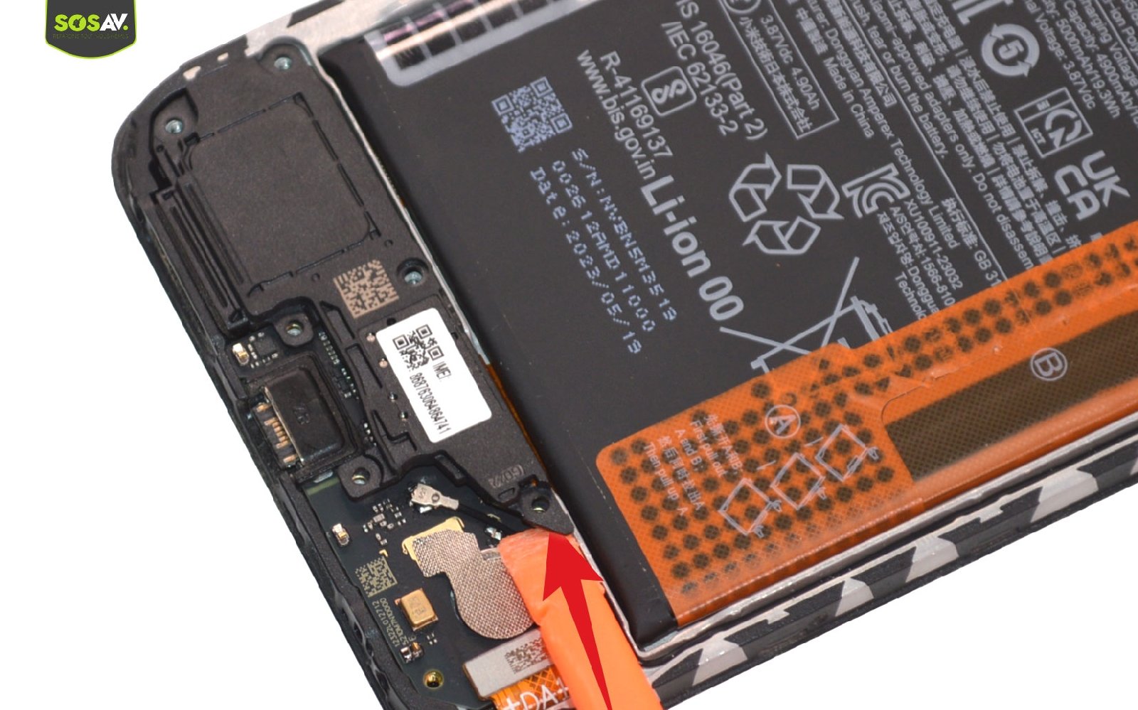 Comment changer le connecteur de charge  sur Redmi Note 12 (4G) photo 1