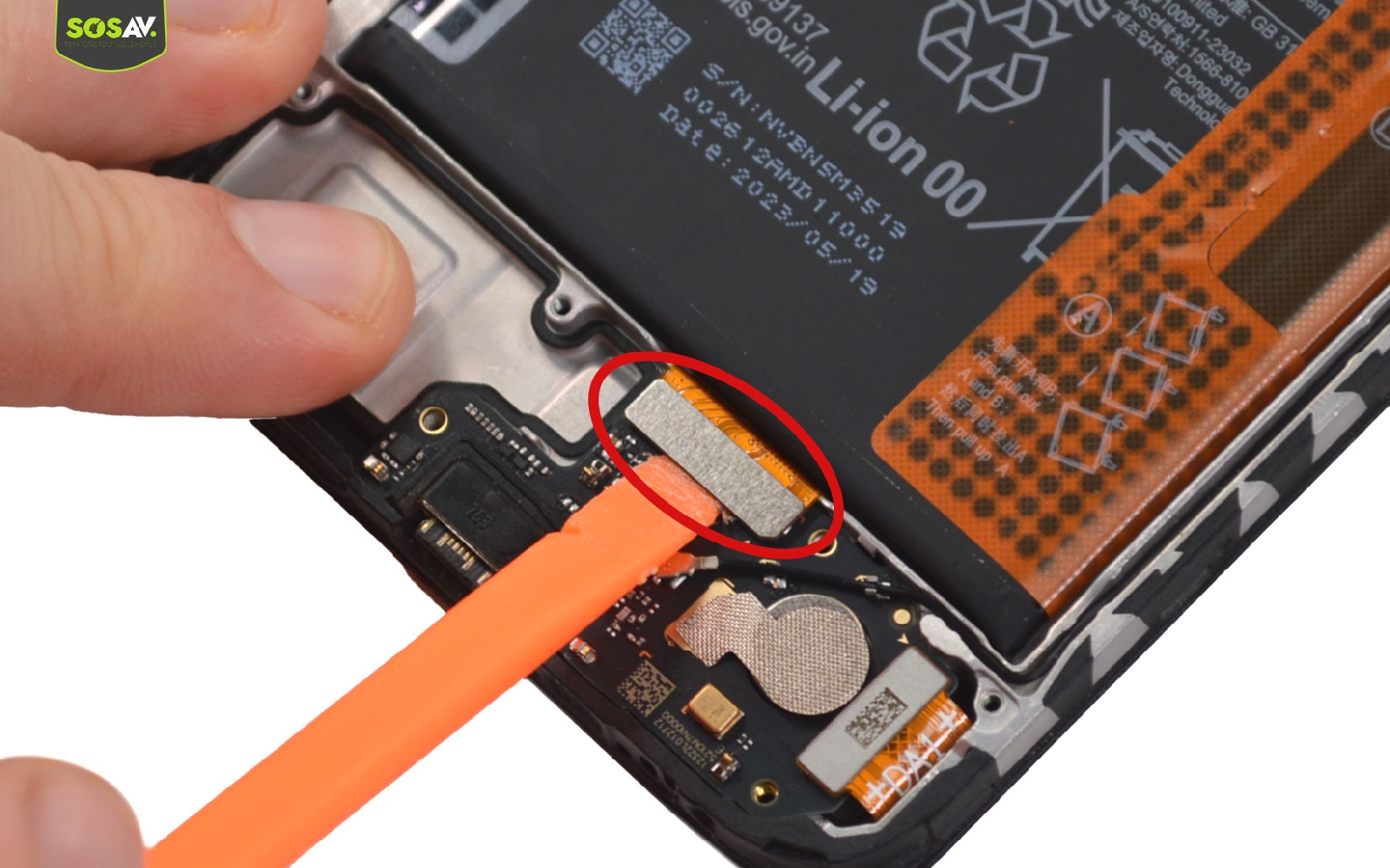 Comment changer le connecteur de charge  sur Redmi Note 12 (4G) photo 2