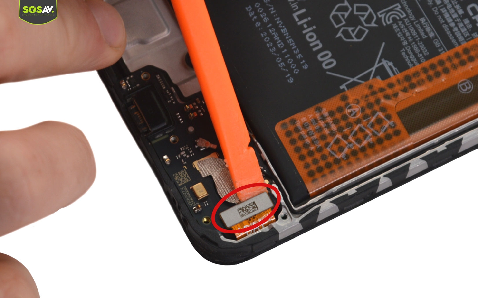 Comment changer le connecteur de charge  sur Redmi Note 12 (4G) photo 3