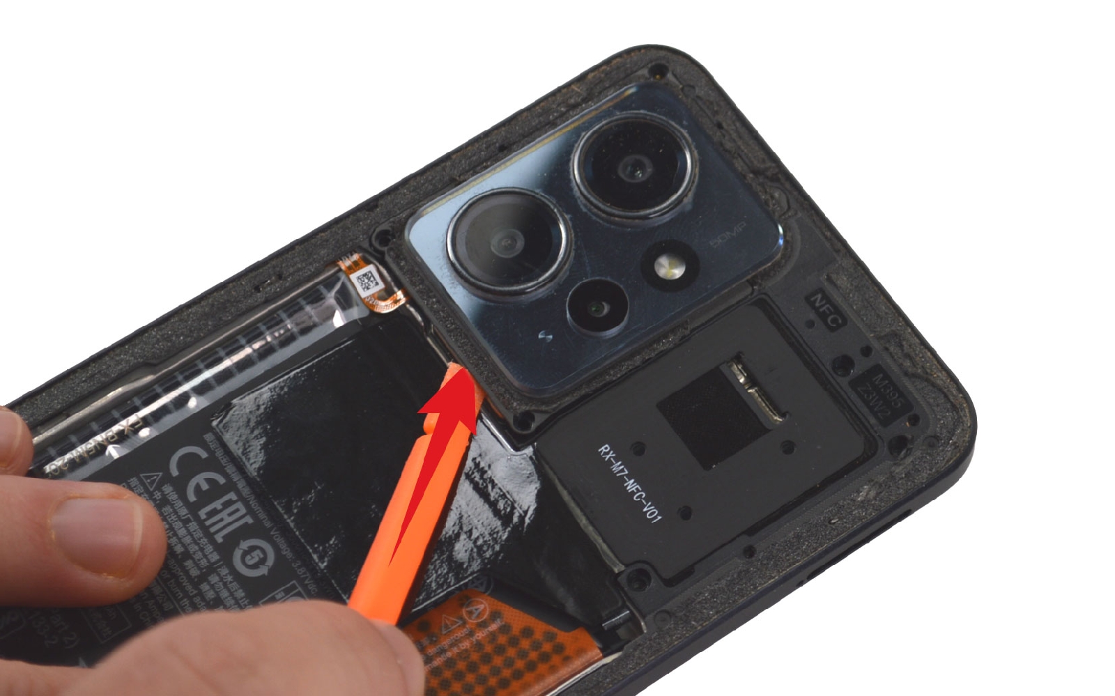 Comment changer le connecteur de charge  sur Redmi Note 12 (4G) photo 2