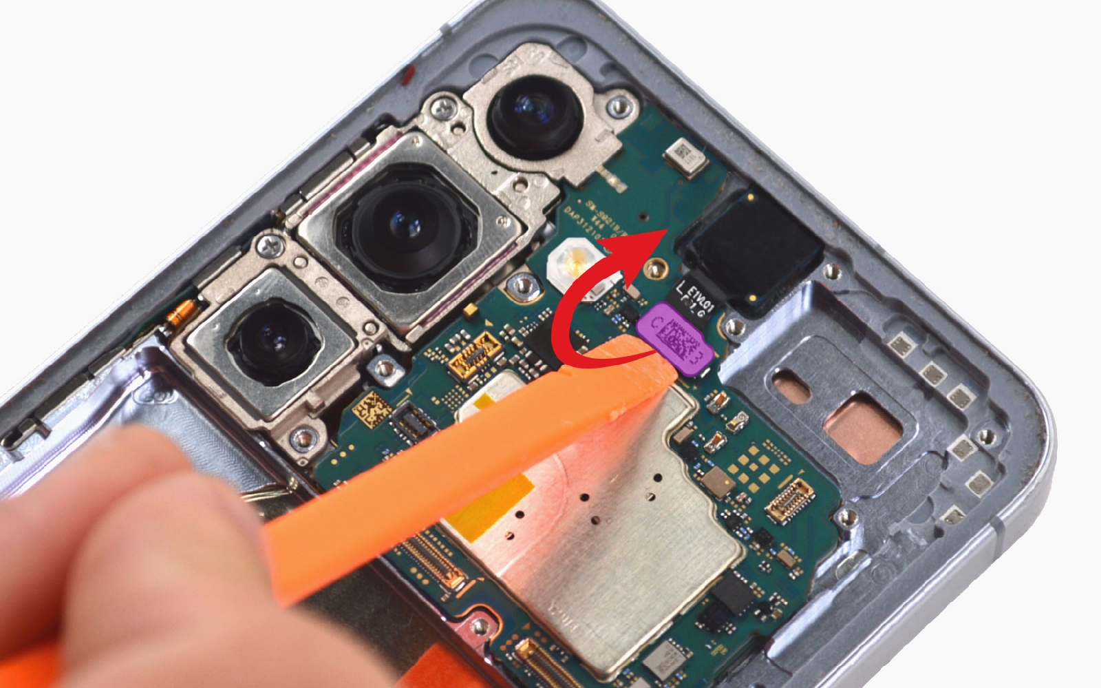 Guide de réparation sur Galaxy S24 photo 1