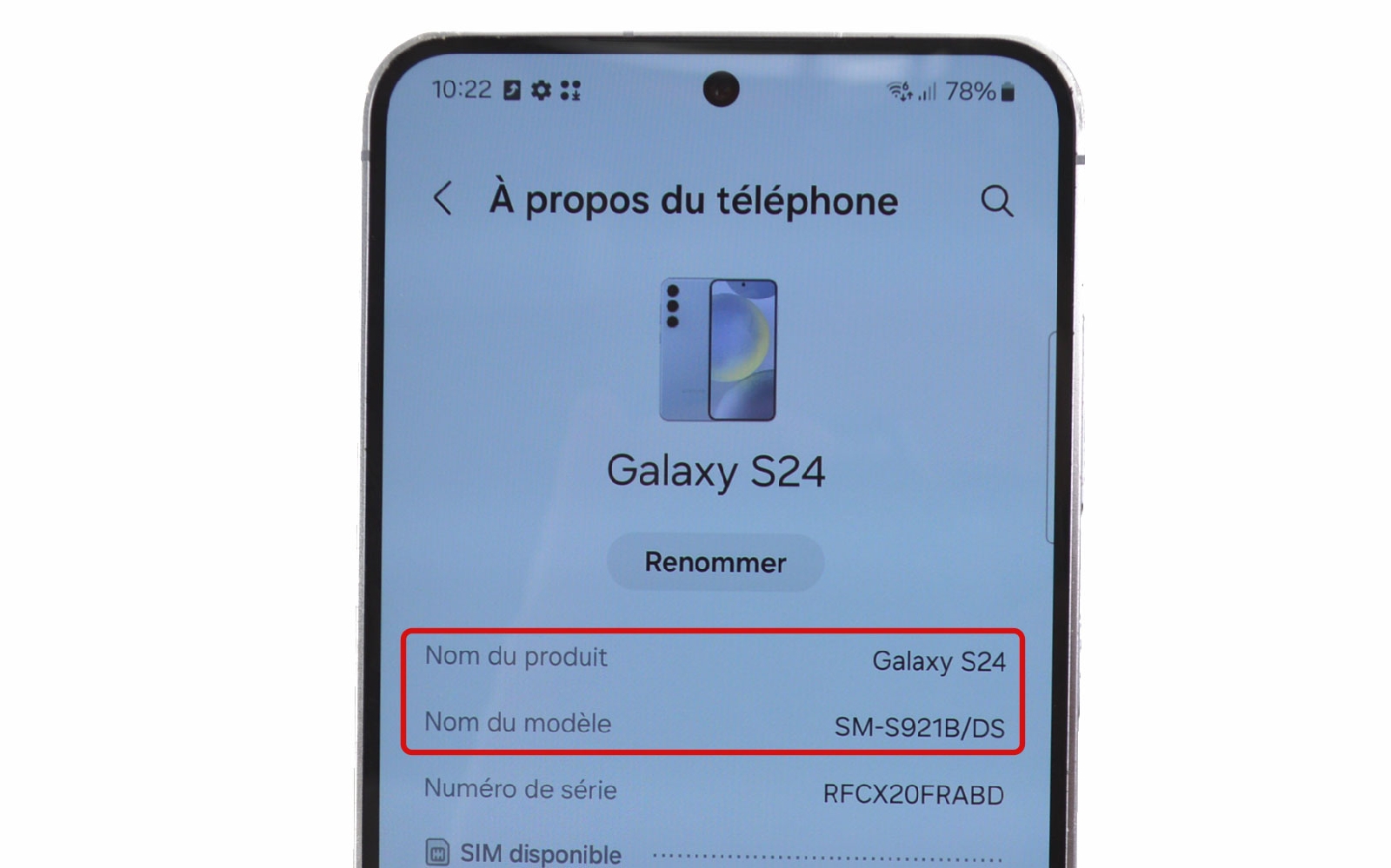 Comment changer la batterie sur Galaxy S24 photo 1