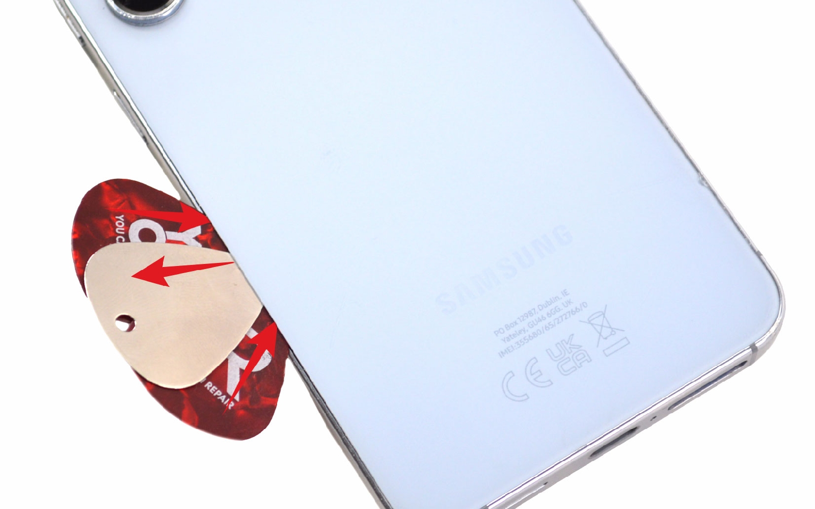 Comment changer la batterie sur Galaxy S24 photo 2