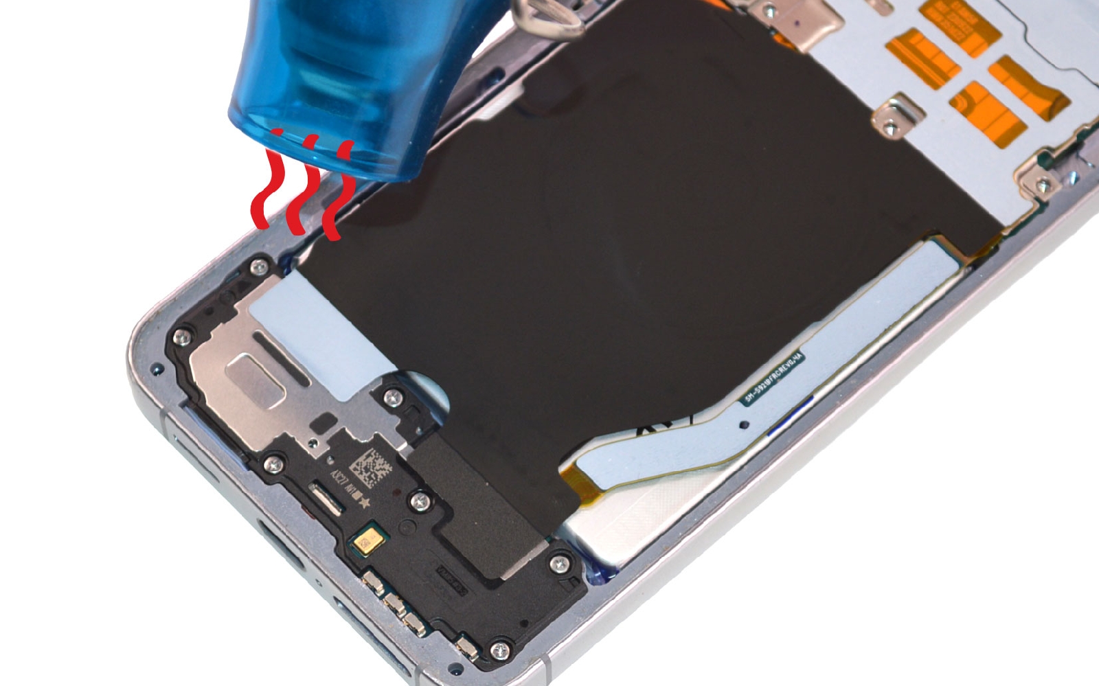 Comment changer le connecteur de charge  sur Galaxy S24 photo 3