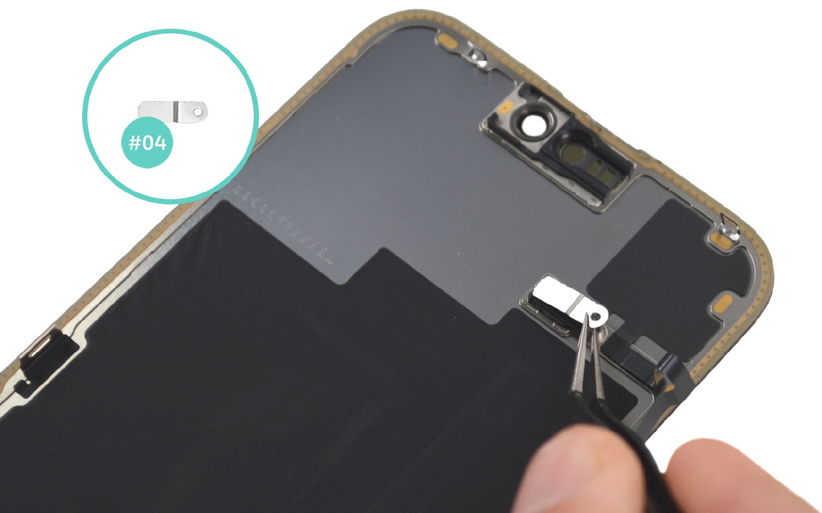 Comment changer l'écran sur iPhone 15 Pro Max photo 2