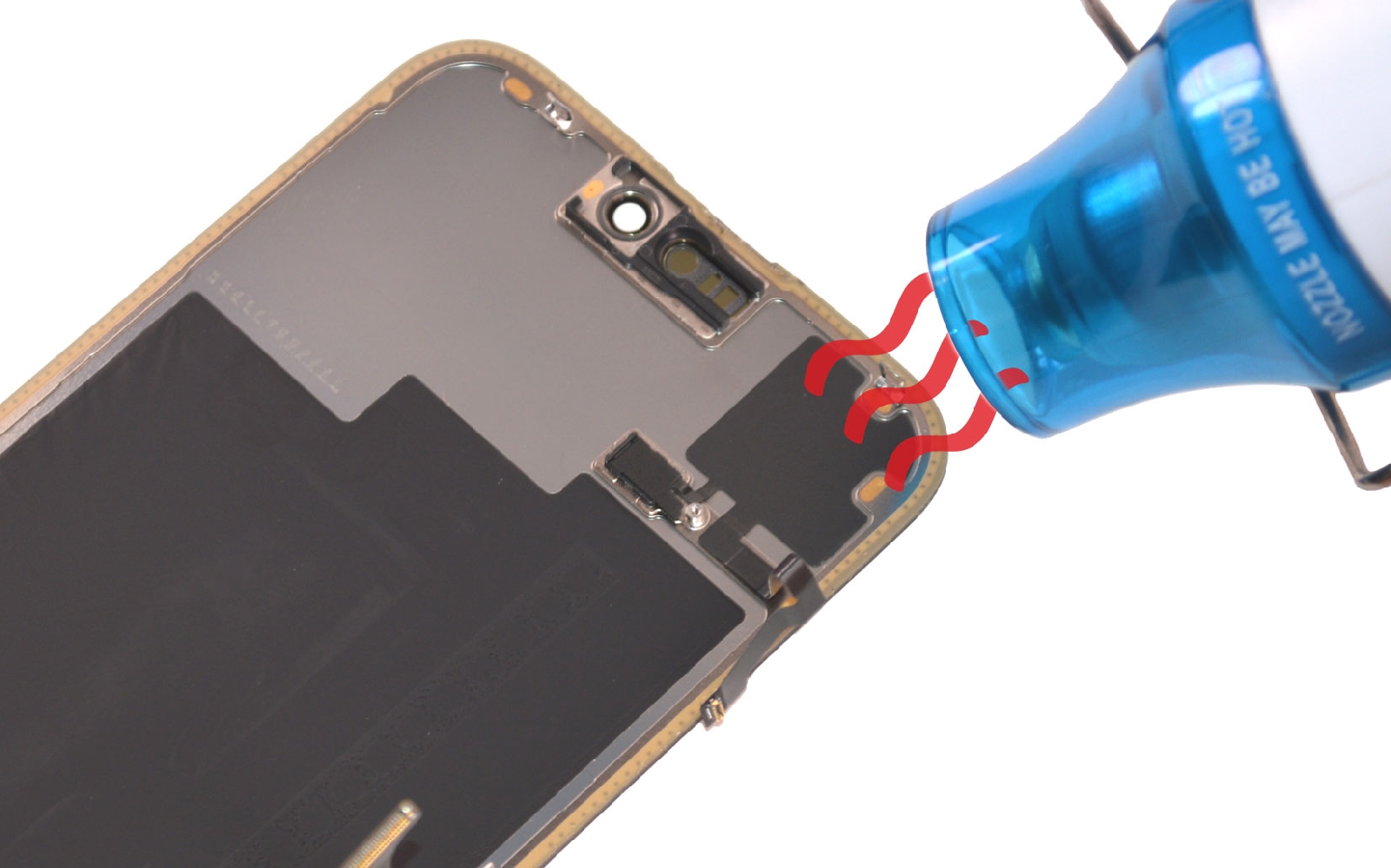 Comment changer l'écran sur iPhone 15 Pro Max photo 3