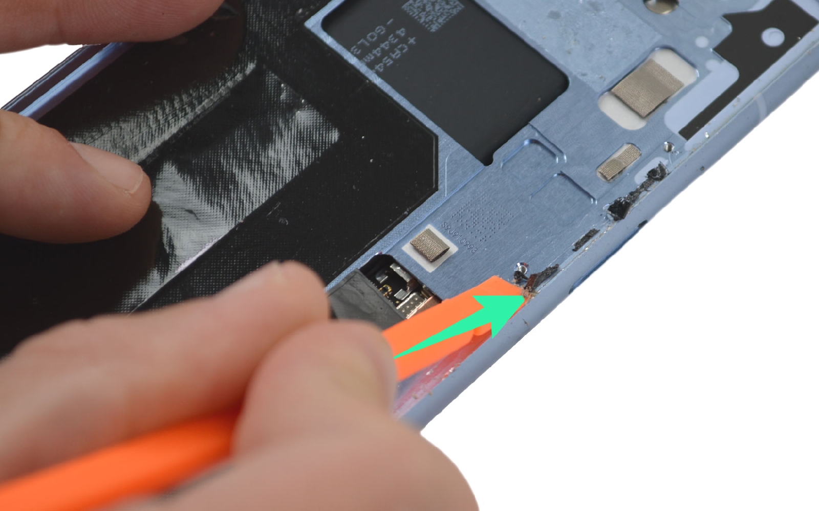 Comment changer l'écran seul sur Pixel 7A photo 1