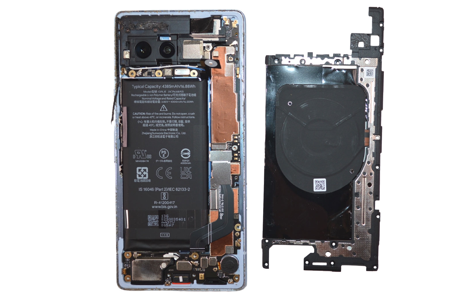 Comment changer la batterie sur Pixel 7A photo 4