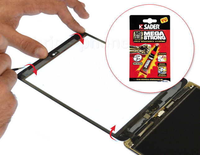 Changement de vitre tactile sur iPad Mini 3 photo 1