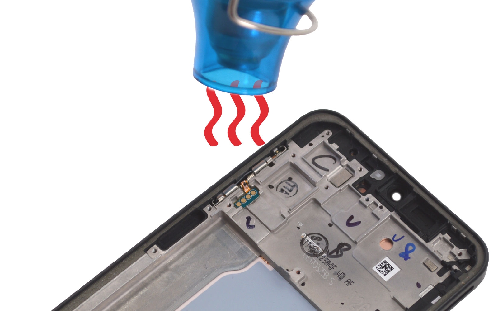 Guide de réparation sur Galaxy A26 5G photo 1