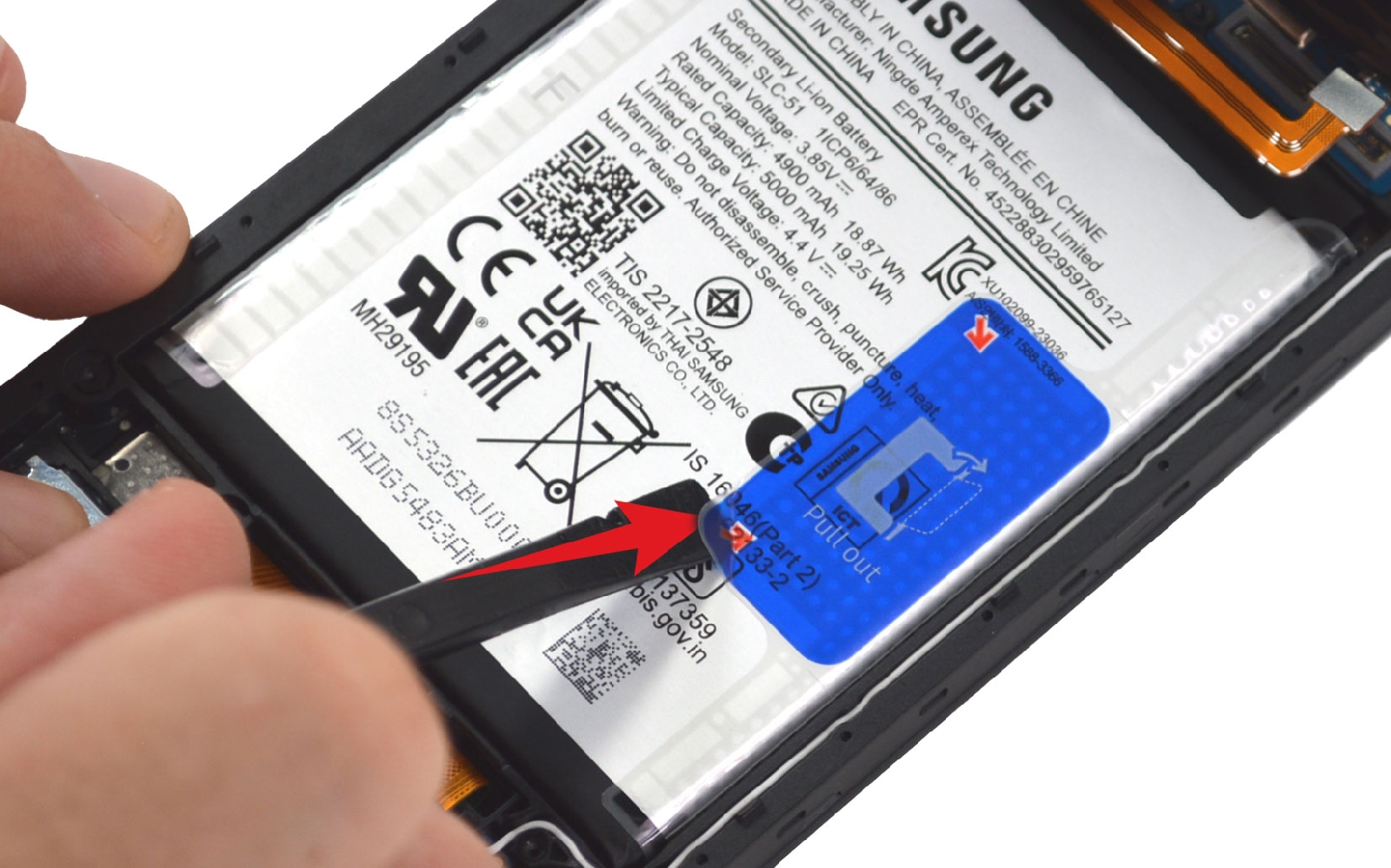 Guide de réparation sur Galaxy A05s photo 2