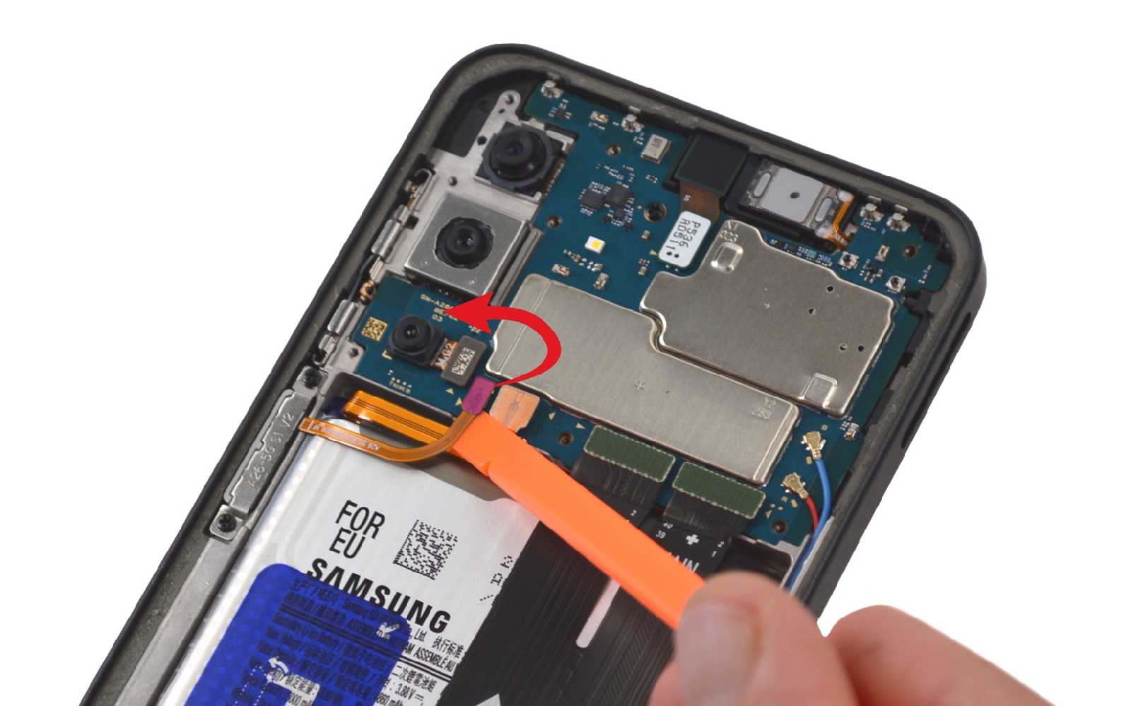 Comment changer la batterie sur Galaxy A26 5G photo 2