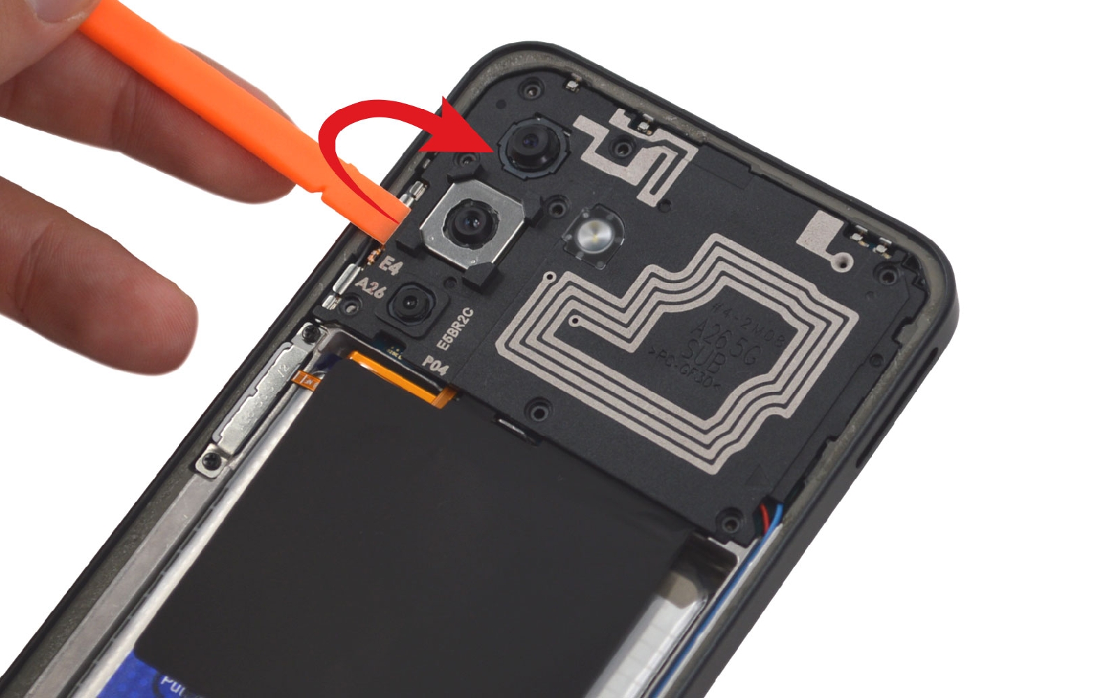 Comment changer la batterie sur Galaxy A26 5G photo 2