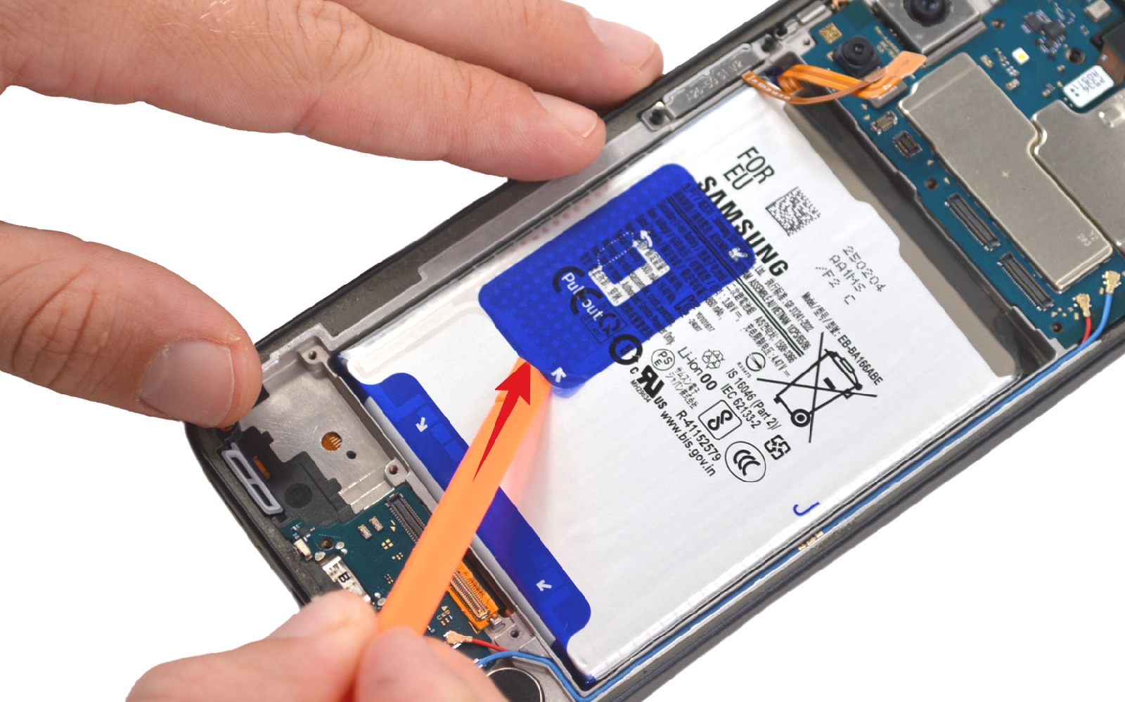 Comment changer la batterie sur Galaxy A26 5G photo 1