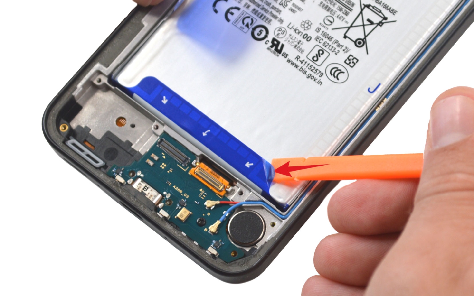 Comment changer la batterie sur Galaxy A26 5G photo 2