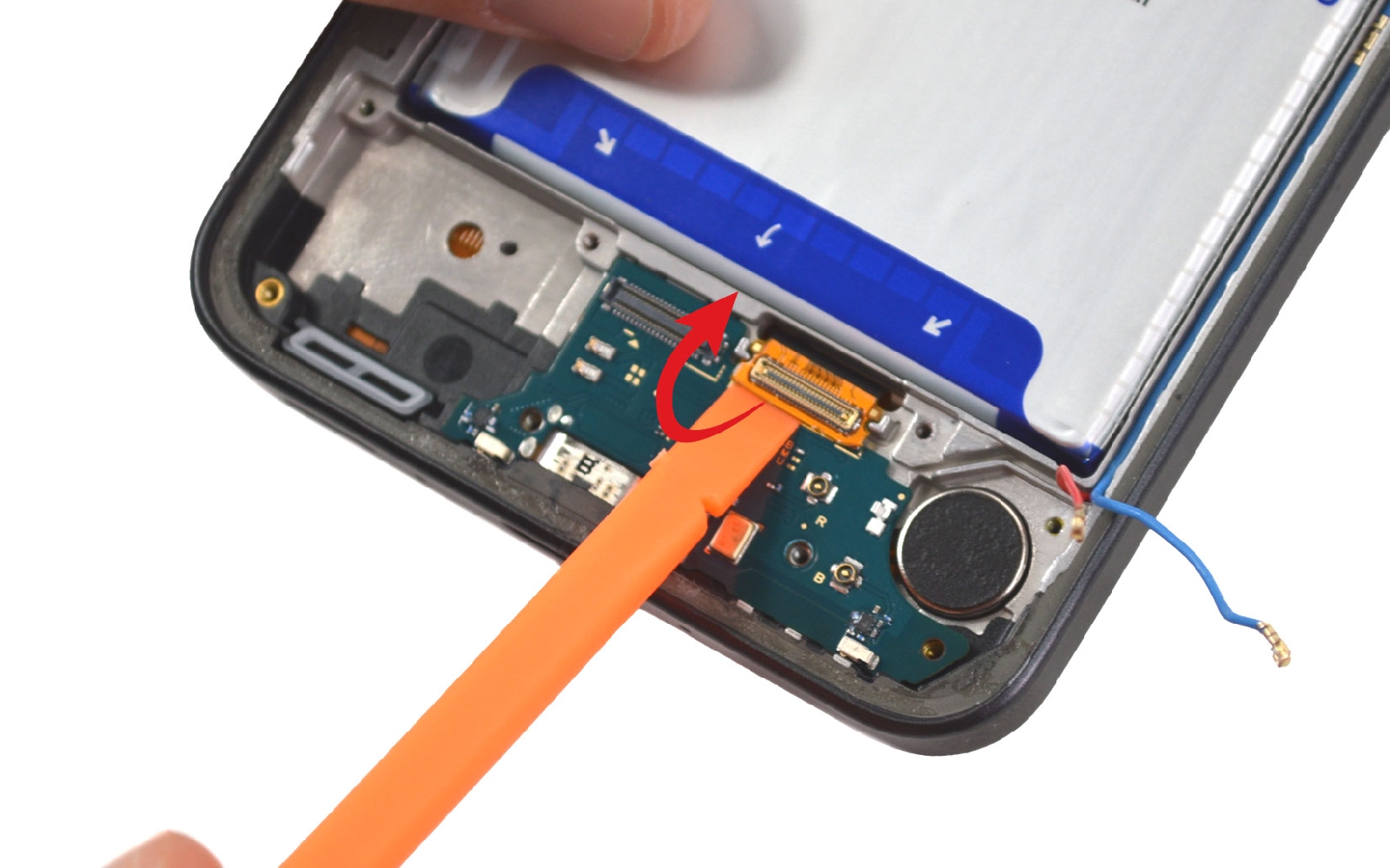 Comment changer le connecteur de charge  sur Galaxy A26 5G photo 2