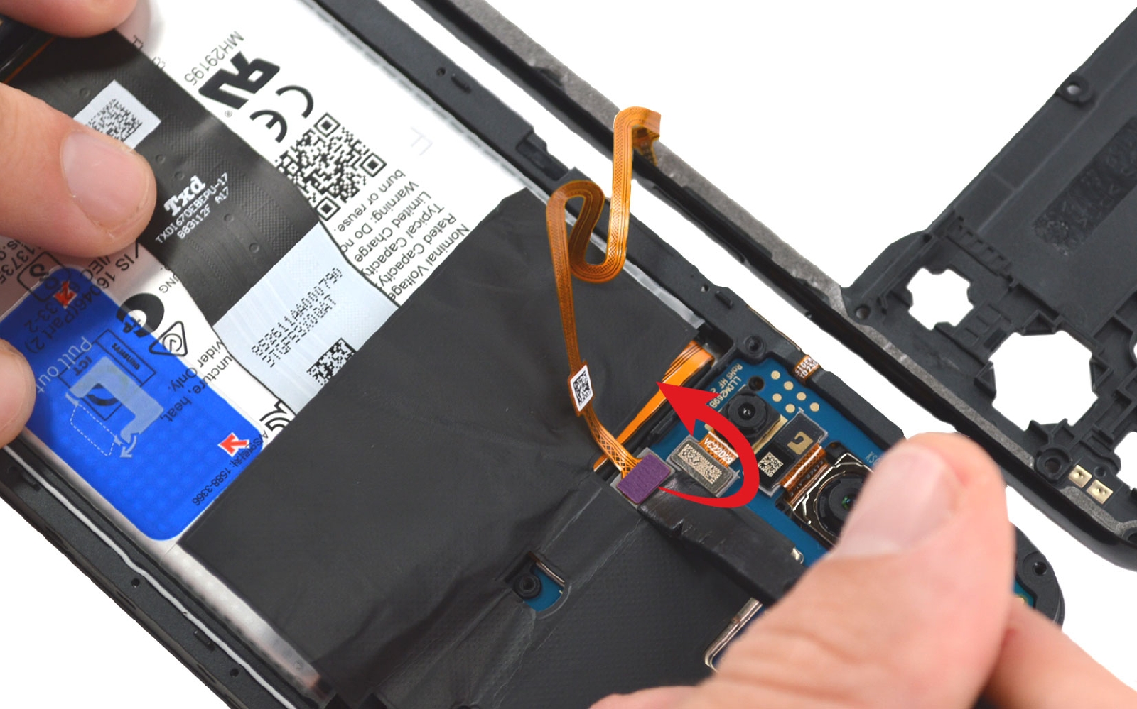 Comment changer la batterie sur Galaxy A05s photo 4