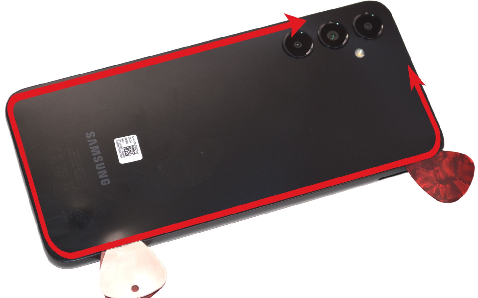 Comment changer la batterie sur Galaxy A05s photo 3