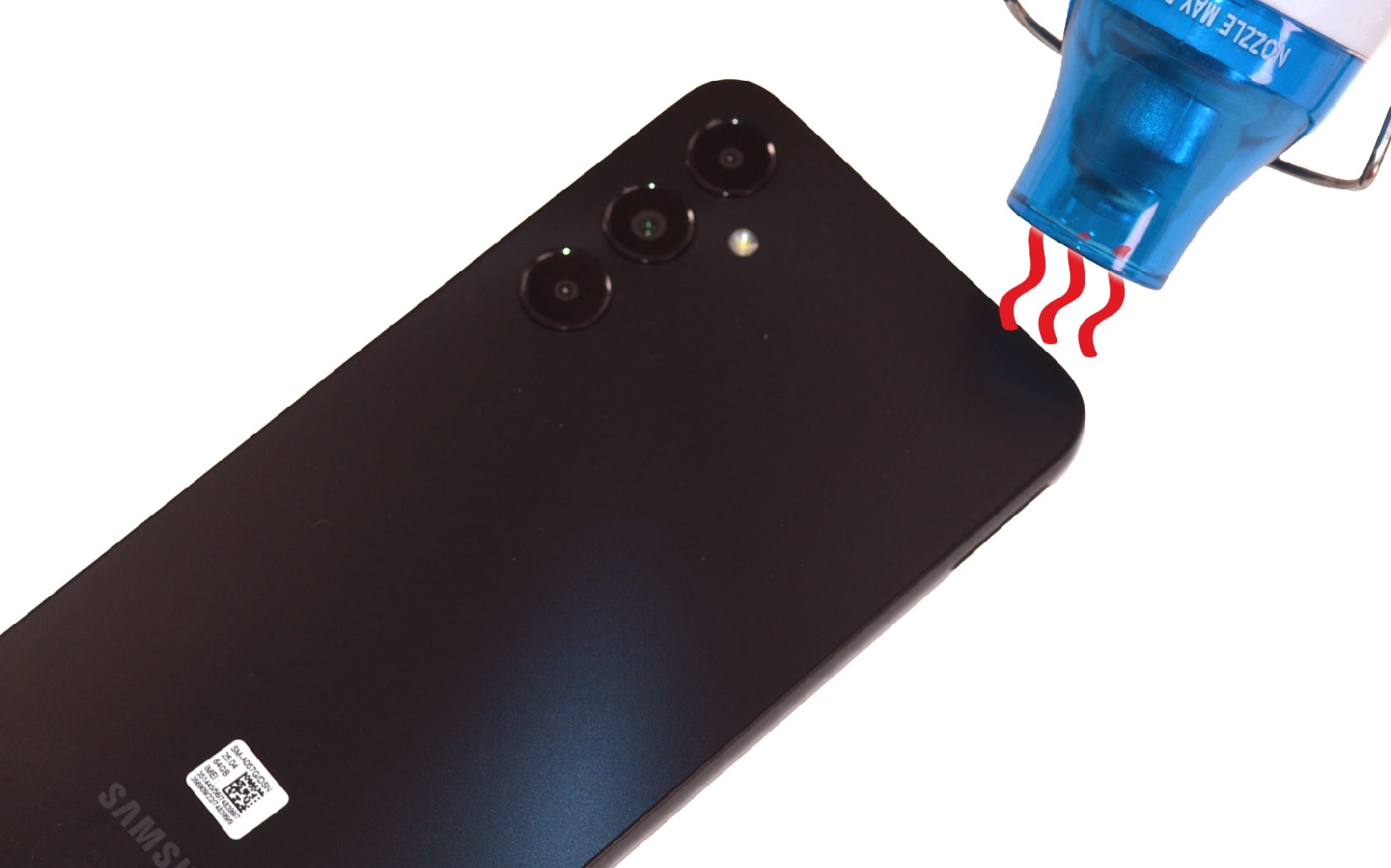 Comment changer le connecteur de charge  sur Galaxy A05s photo 3