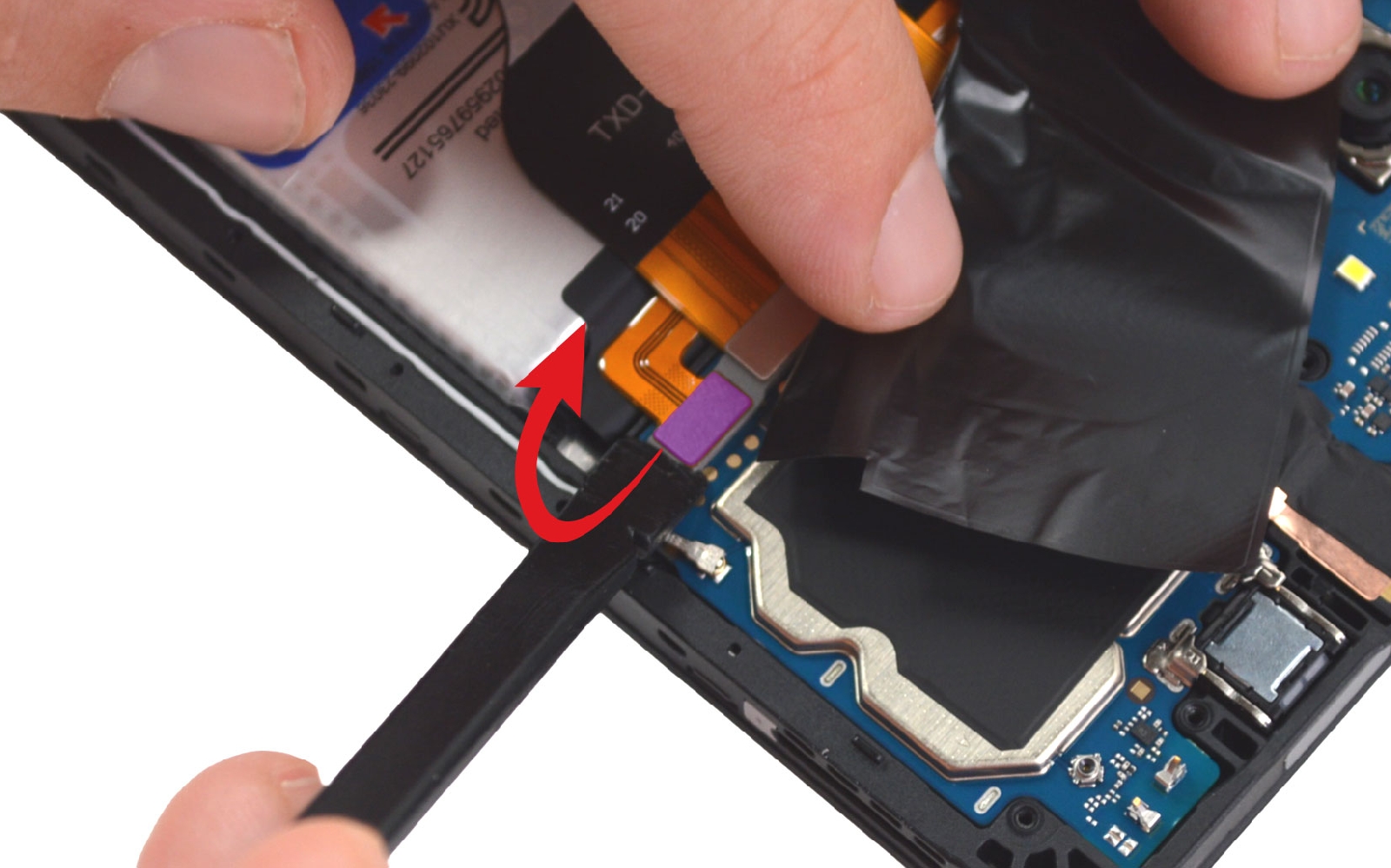 Comment changer le connecteur de charge  sur Galaxy A05s photo 3