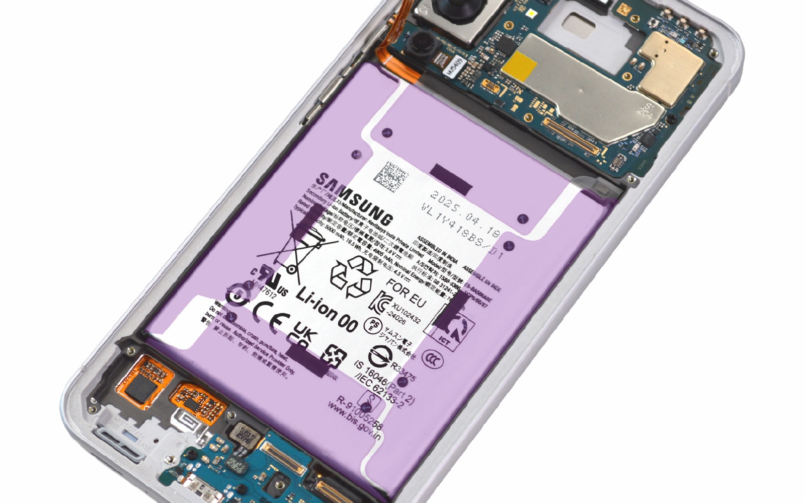 Comment changer la batterie sur Galaxy A56 (5G) photo 1