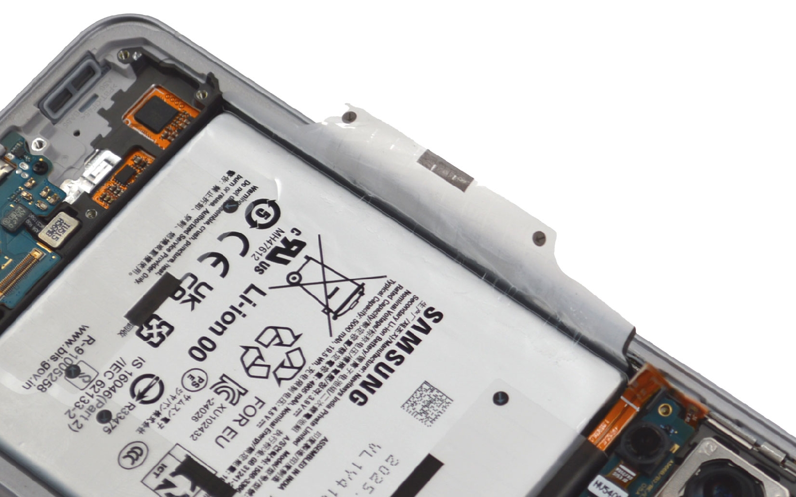 Comment changer la batterie sur Galaxy A56 (5G) photo 3