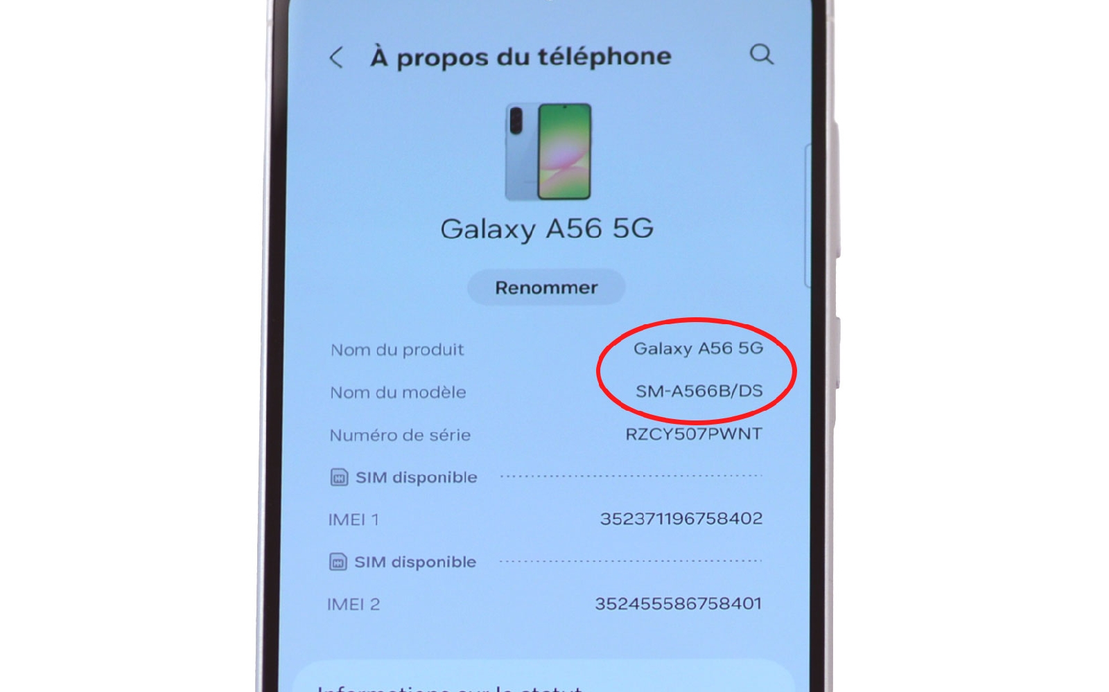 Comment changer le connecteur de charge  sur Galaxy A56 (5G) photo 1