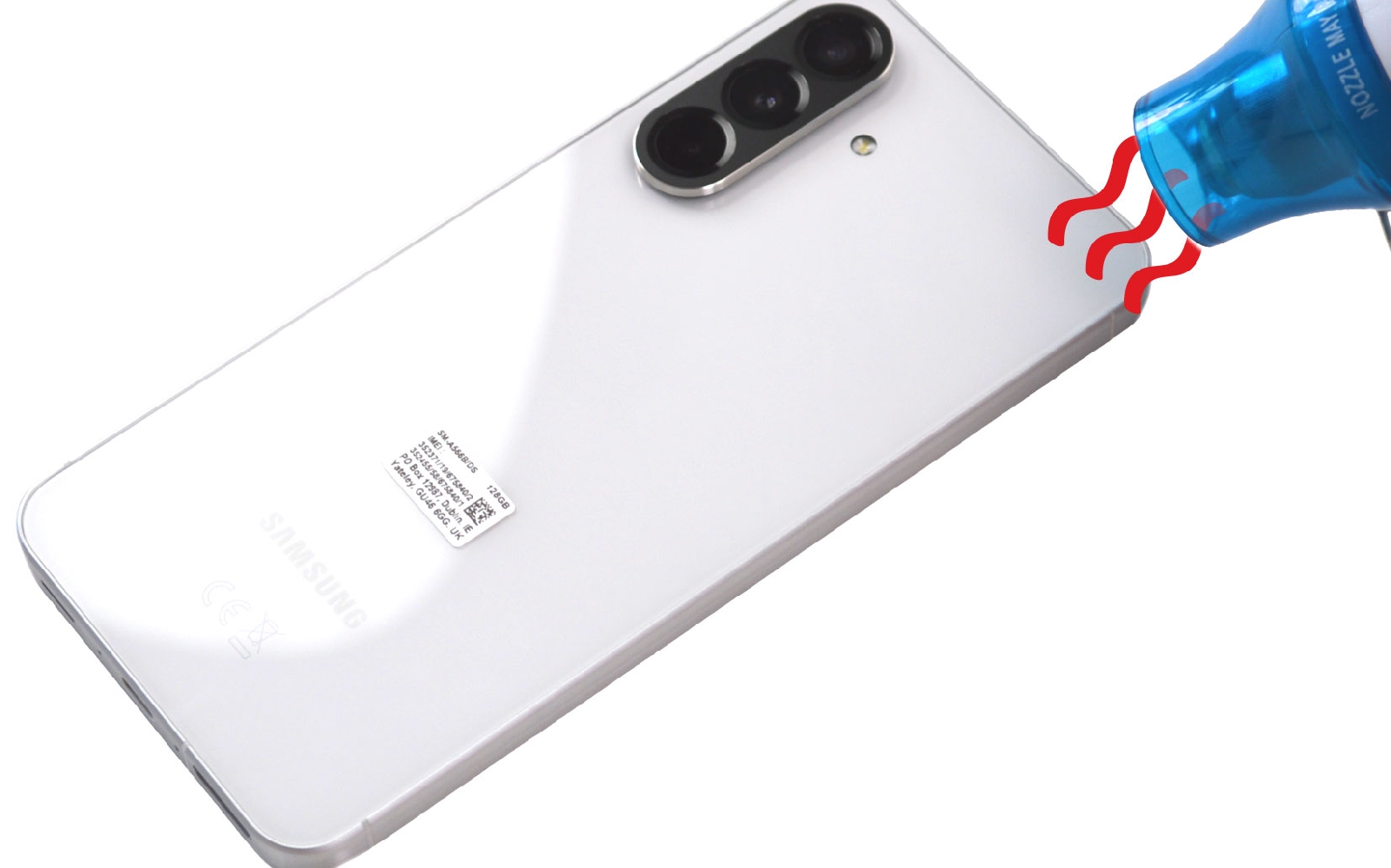 Comment changer la vitre arrière sur Galaxy A56 (5G) photo 3