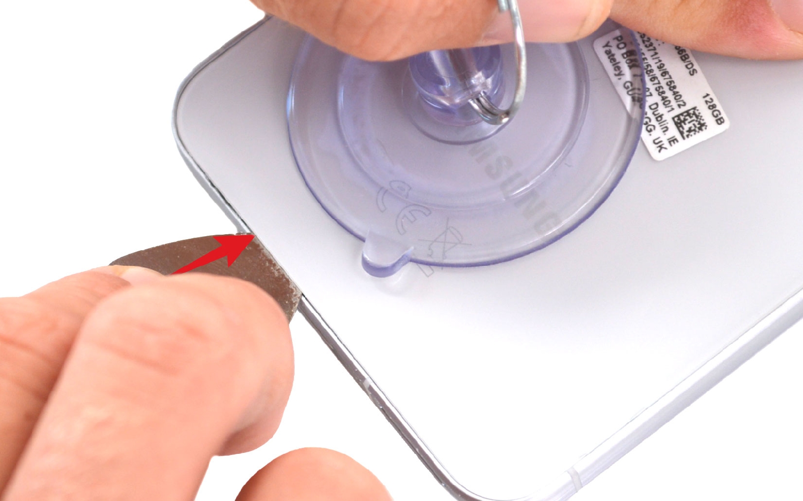 Comment changer la vitre arrière sur Galaxy A56 (5G) photo 1