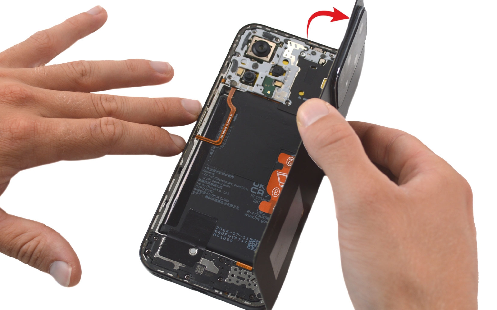 Guide de réparation sur Honor 200 Lite photo 3