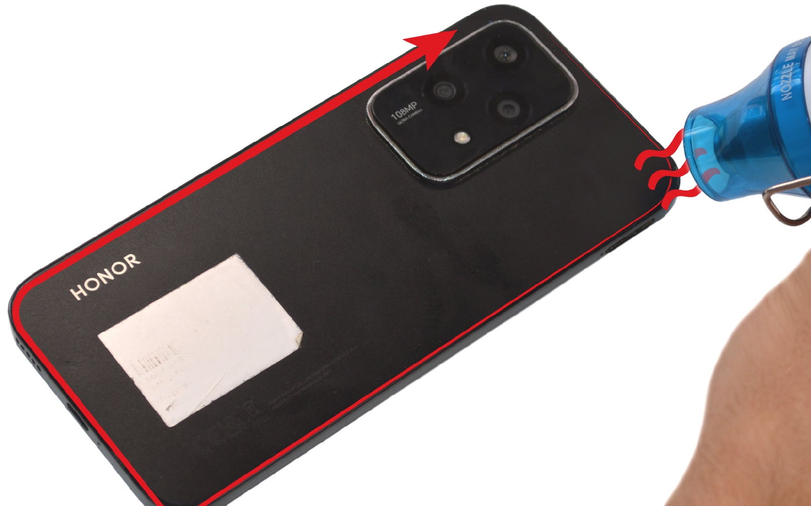 Comment remplacer le bloc écran sur Honor 200 Lite photo 2