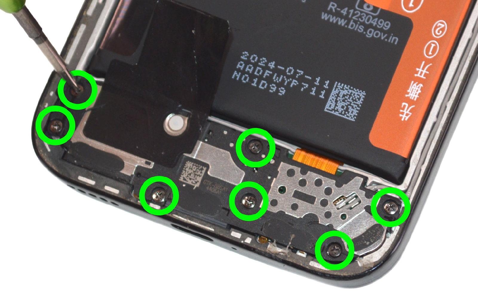 Comment changer le connecteur de charge  sur Honor 200 Lite photo 2