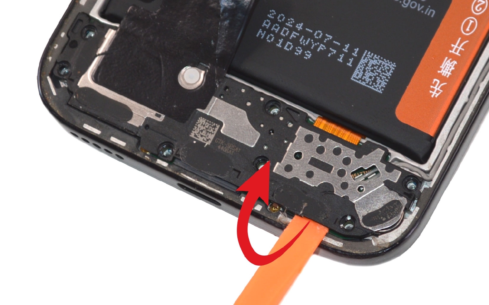 Comment changer le connecteur de charge  sur Honor 200 Lite photo 3