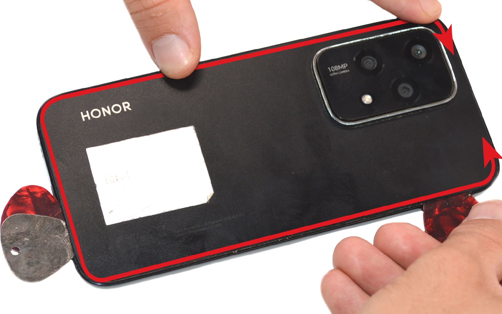 Comment changer le connecteur de charge  sur Honor 200 Lite photo 2